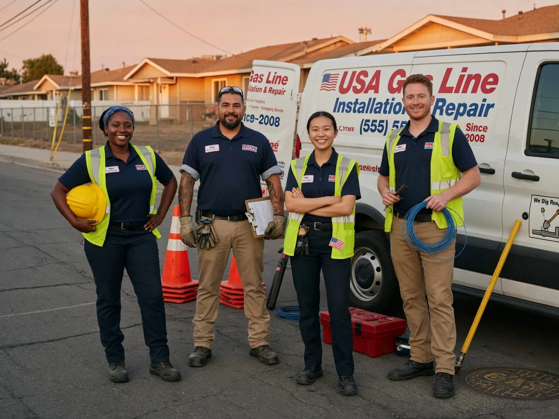 Gas Line Installation company in Saxon, WV